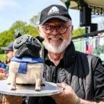 Peter Egan at the All Dogs Matter Bark Off