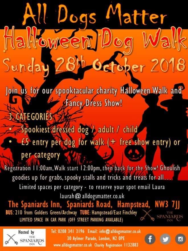 All Dogs Matter Halloween Walk 2018