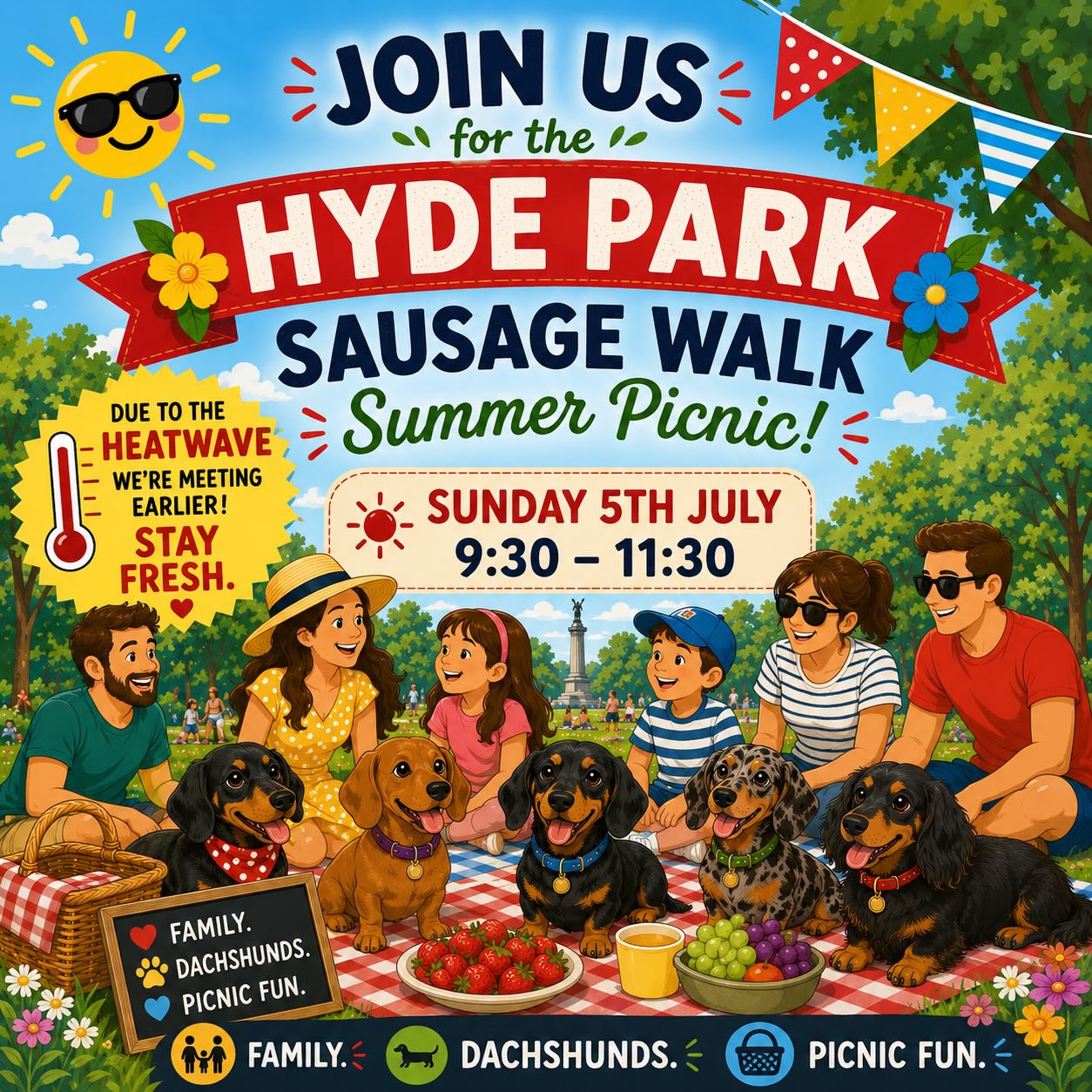 Hyde Park Sausage Walk Summer Picnic 2026