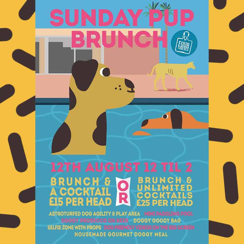 Sunday Pup Brunch at The Four Thieves