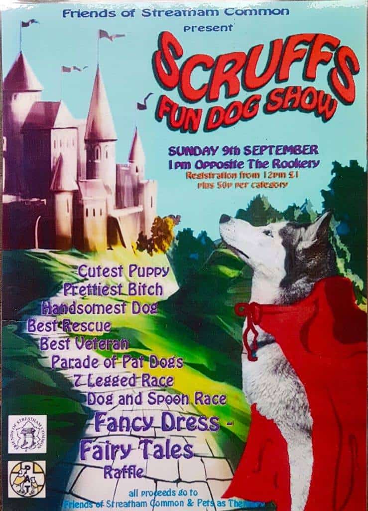Scruffs Dog Show on Streatham Common