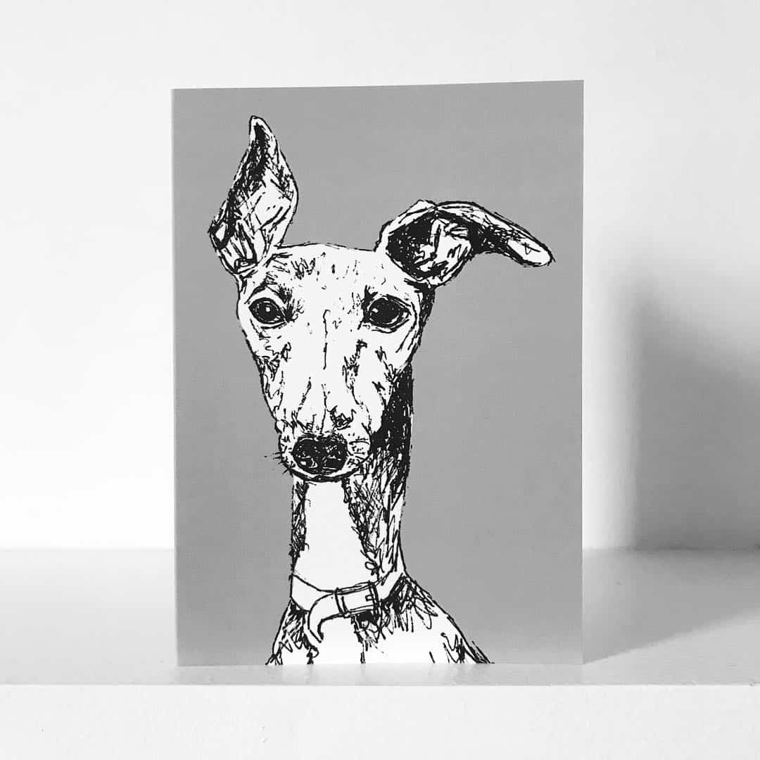 London Dog Portraits To Make You Smile - Rebecca Harrison Designs - Dog Portrait